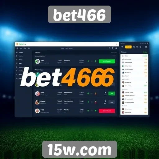 Interface e experiência do usuário no site bet466